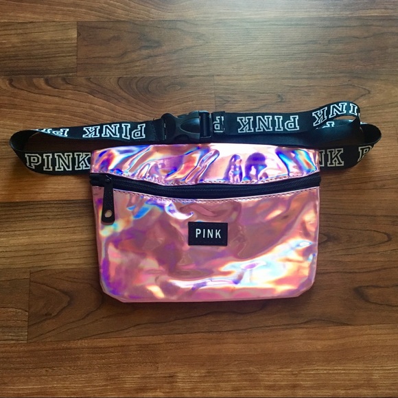 Victoria's Secret PINK Holographic Fanny Pack Bag - Picture 3 of 4
